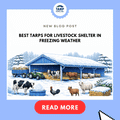 Best Tarps for Livestock Shelter in Freezing Weather