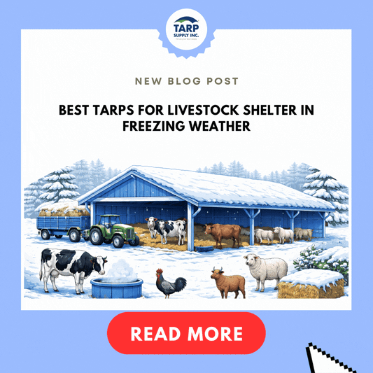 Best Tarps for Livestock Shelter in Freezing Weather