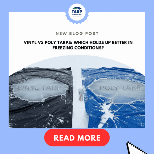 Vinyl vs Poly Tarps: Which Holds Up Better in Freezing Conditions