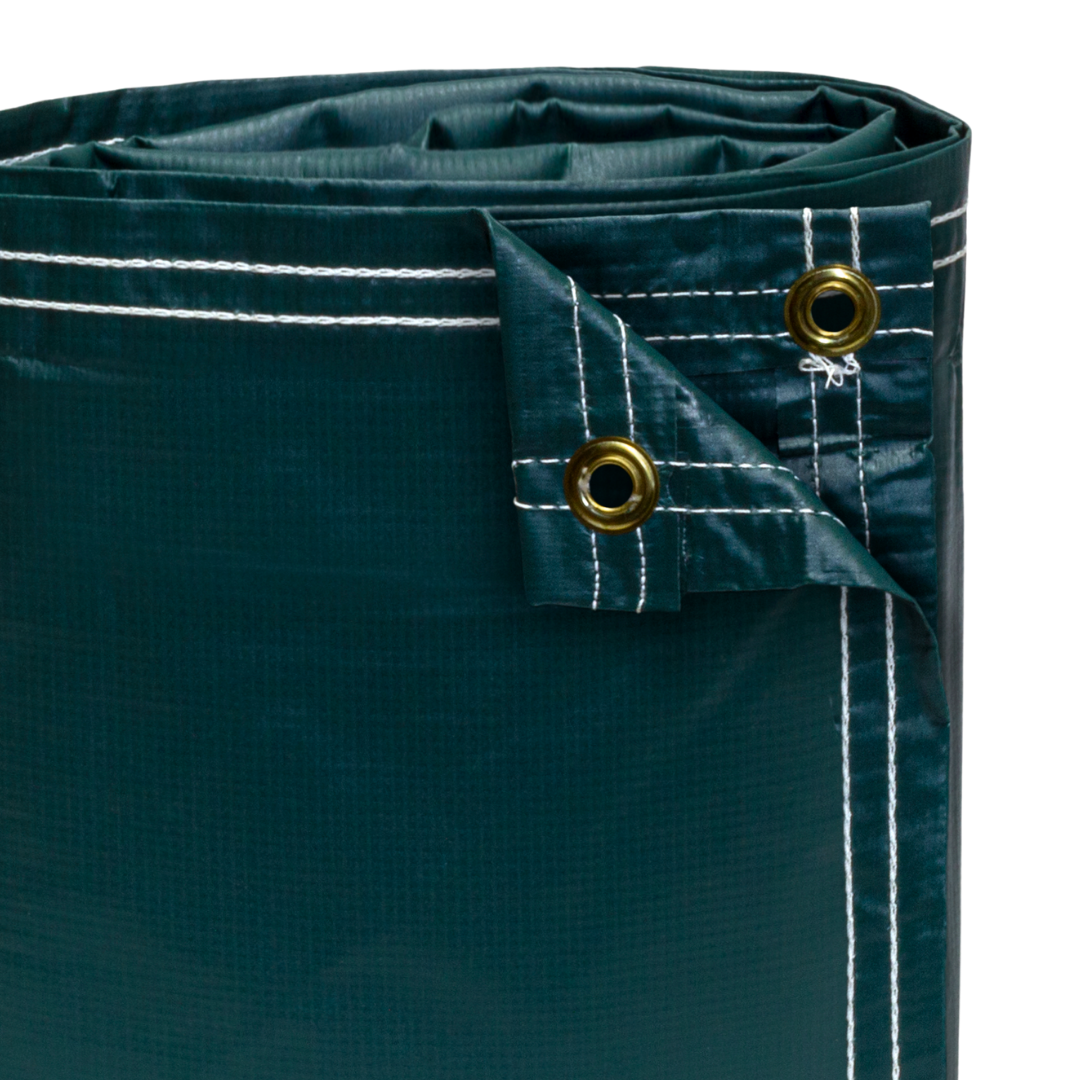 18 oz Super Heavy Duty Vinyl Tarp 50'X50' | Cut Size