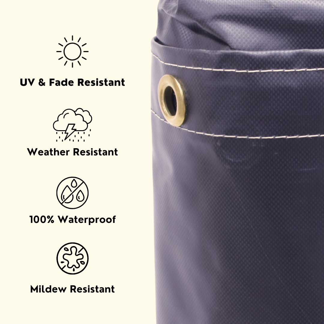 50'x50' Super Heavy Duty 18 oz Vinyl Tarp
