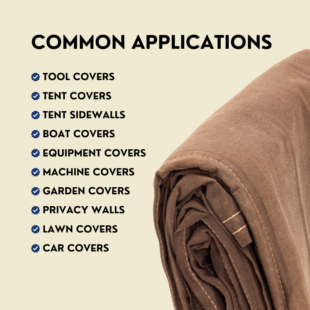 Canvas Tarps Applications
