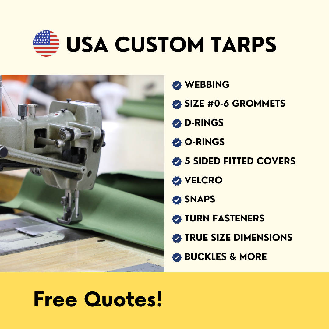 40X40 Heavy Duty White Poly Tarp by Tarp Supply Inc