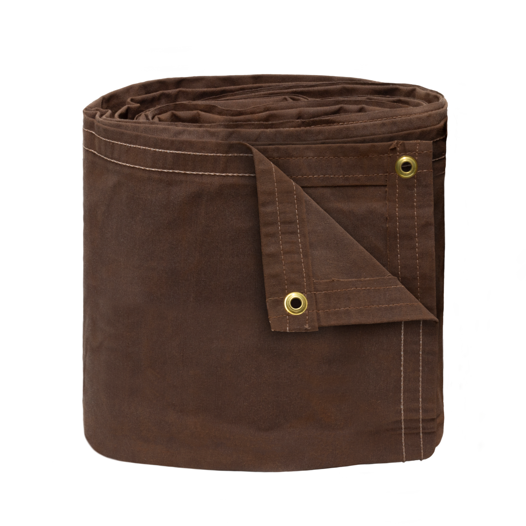 Canvas Tarps Brown