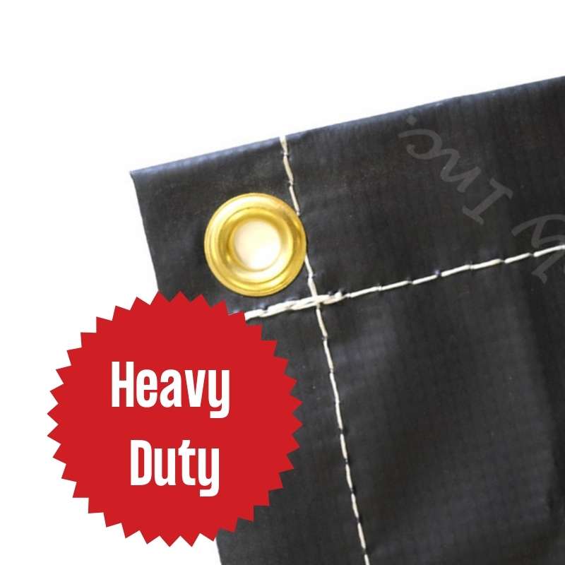 Heavy Duty White Tarp 6 Oz. 6x30 for sale online