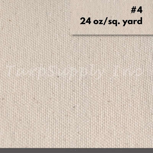 10oz Untreated Natural Canvas - 60 Wide x 1 Yard | by Tarps Now