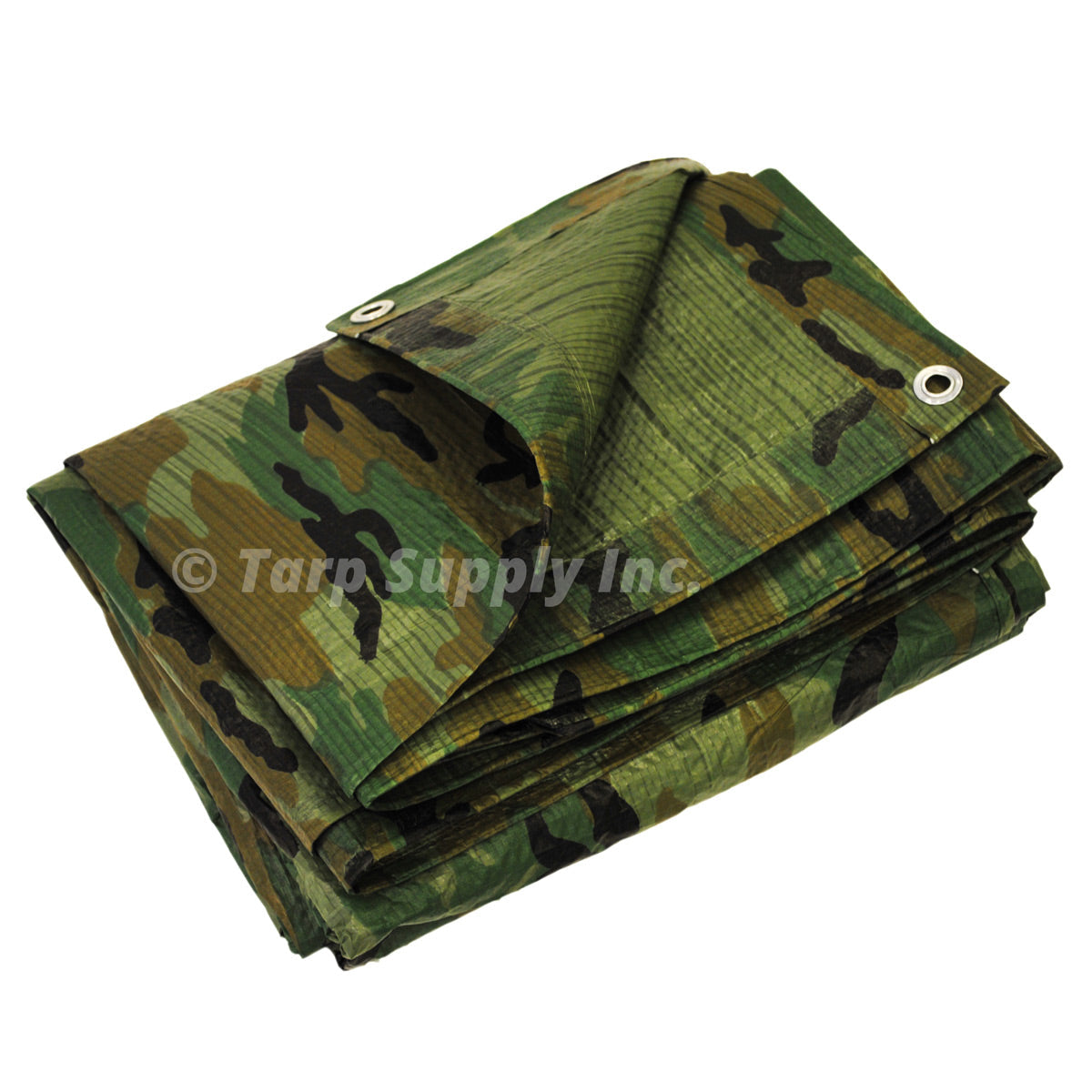 6'x8' Camouflage Poly Tarp