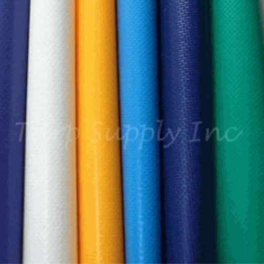 vinyl coated polyester tarp 61"x1 Yard Vinyl Coated Polyester Fabric 18 oz